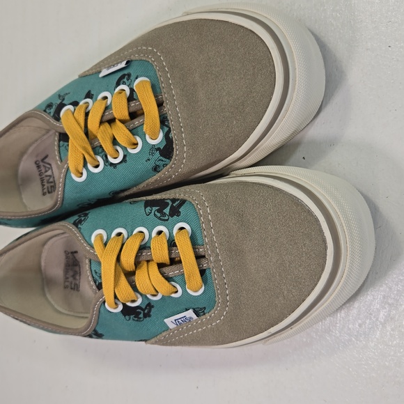 Vans Vault OG Sk8 Monkey Lo-Top Dune Tan & Blue Sneakers Mens 6½ Women's 8 - Picture 12 of 12